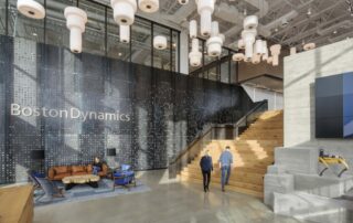 Las oficinas de Boston Dynamics