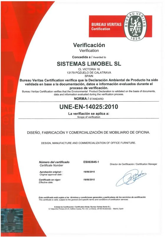 Limobel ISO14025