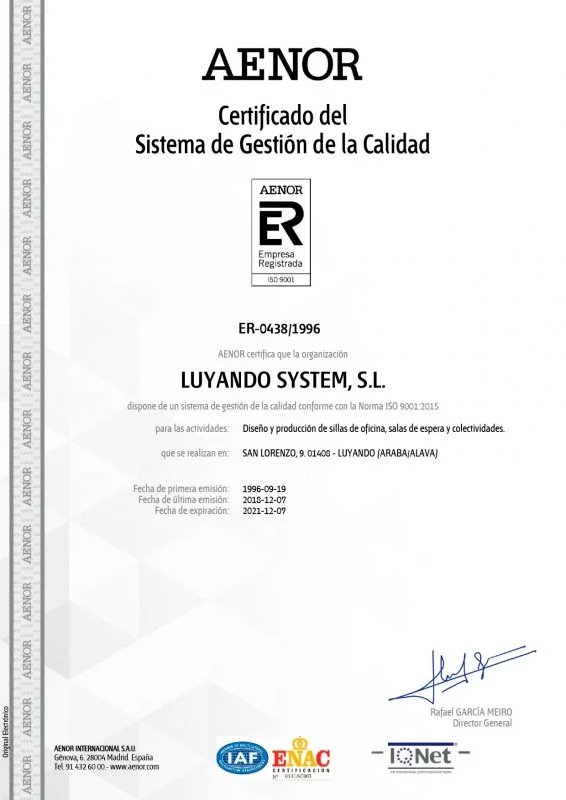 Luyando ISO 9001
