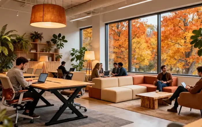 Tendencias en decoración de oficinas para este otoño