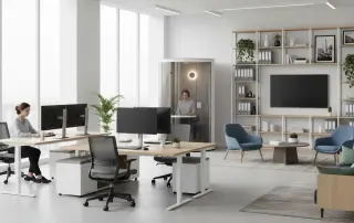 Cómo optimizar el espacio de oficina y mejorar la productividad con el mobiliario adecuado