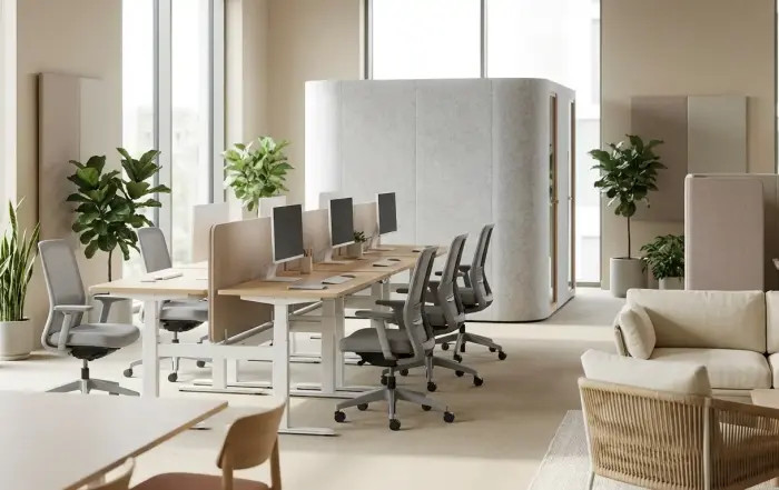 El futuro es ahora: cómo el mobiliario está revolucionando la productividad en la oficina